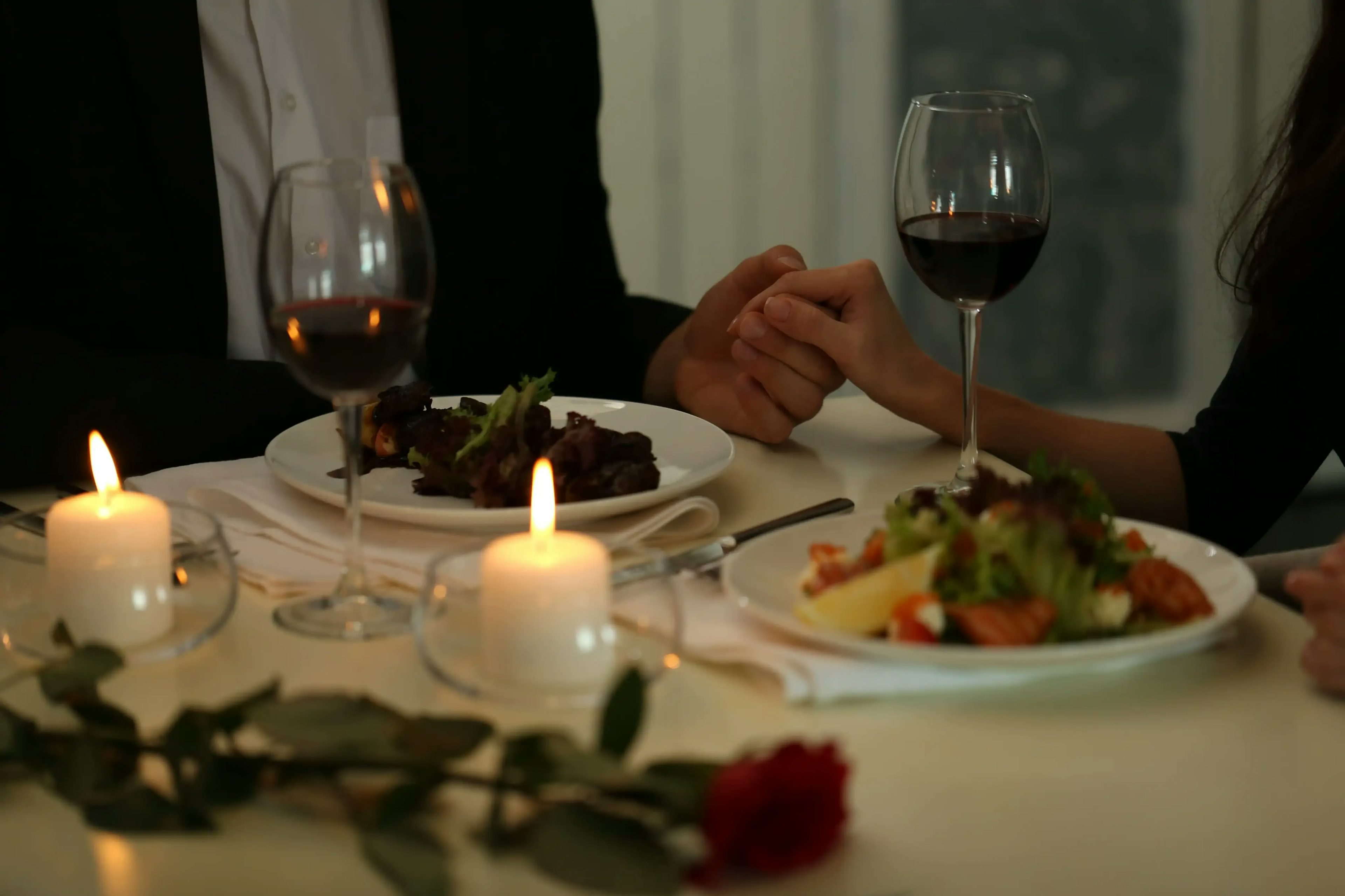 romantyczna kolacja hotel
